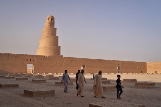 Menelusuri Menara Spiral Malwiya dari Abad ke-9 di Irak