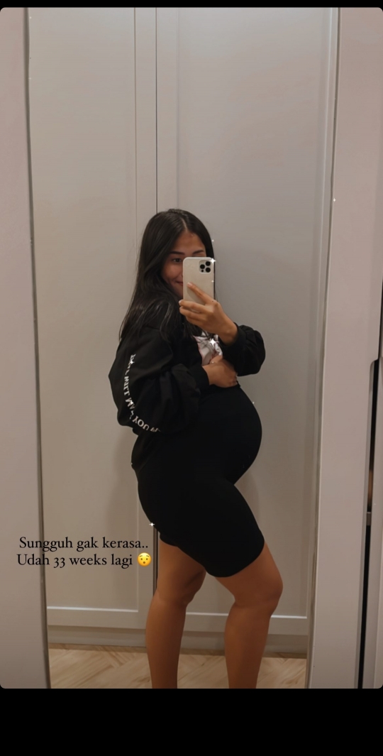 Gya Sadiqah Istri Tarra Budiman Pamer Baby Bump, Aura 'Bumil' Makin Cantik