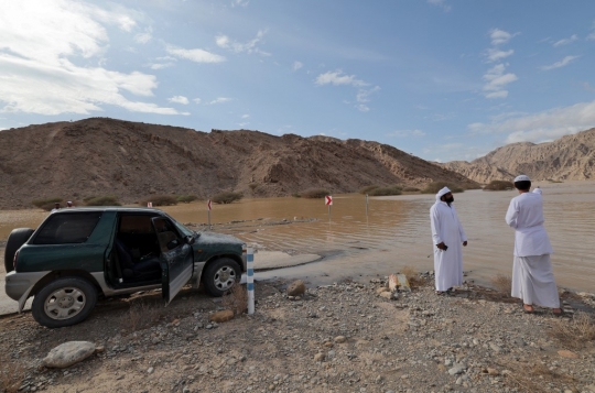 Kehebohan Orang Arab Saat Melihat Banjir di Depan Mata