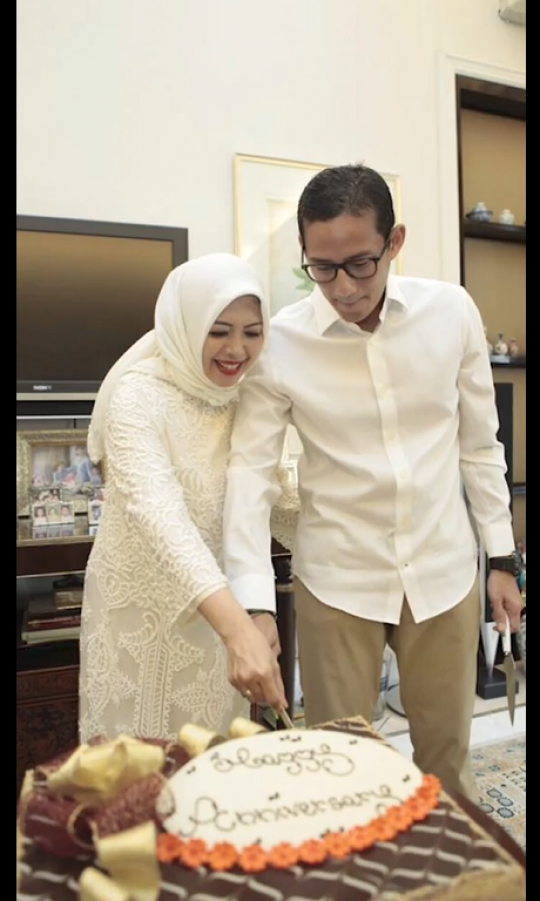 Sandiaga Uno Ultah Pernikahan ke-26, Foto-foto Lawasnya jadi Sorotan