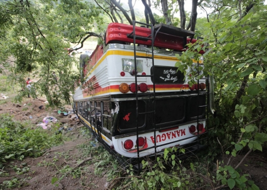 Terjun ke Jurang, Bus Maut Nikaragua Tewaskan Belasan Penumpang