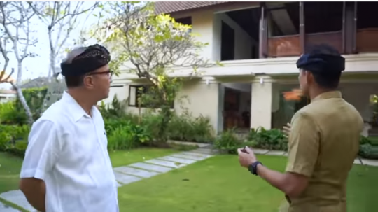 Potret Rumah Baru Dubes Tantowi Yahya di Bali Luas dan Asri ada Kolam Renangnya