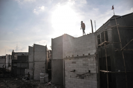 Pembangunan Kampung Gembira Gembrong Capai 50 Persen