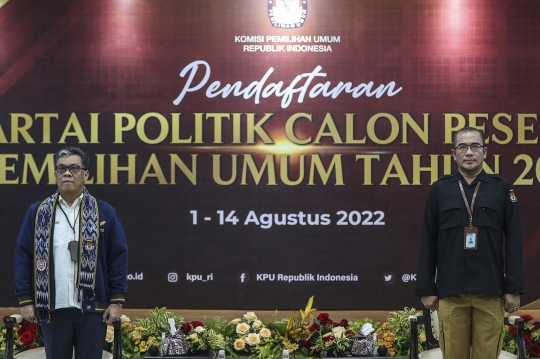 Partai Garuda Daftar Jadi Calon Peserta Pemilu 2024 ke KPU