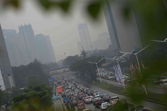 Kualitas Udara Jakarta Berbahaya Mengandung Partikel PM 2,5