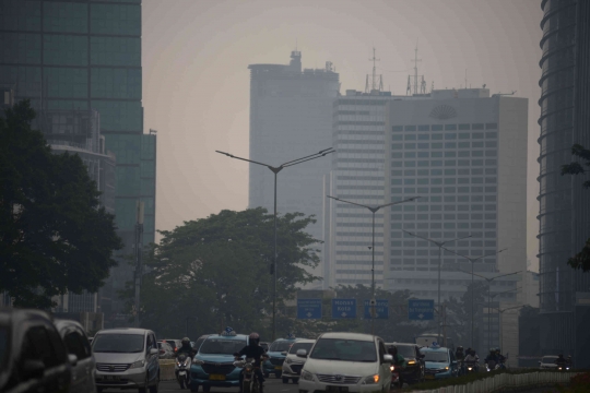 Kualitas Udara Jakarta Berbahaya Mengandung Partikel PM 2,5