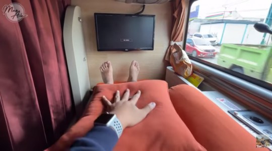 First Class Double Decker Bus Rosalia Indah Rasa Naik Pesawat
