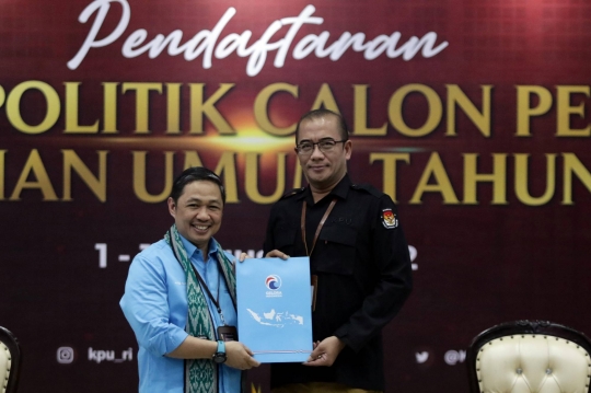 Anis Matta dan Fahri Hamzah Pimpin Pendaftaran Partai Gelora ke KPU