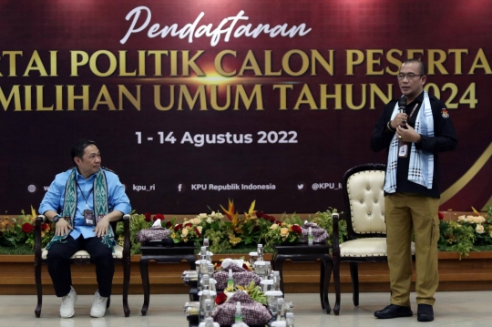 Anis Matta dan Fahri Hamzah Pimpin Pendaftaran Partai Gelora ke KPU