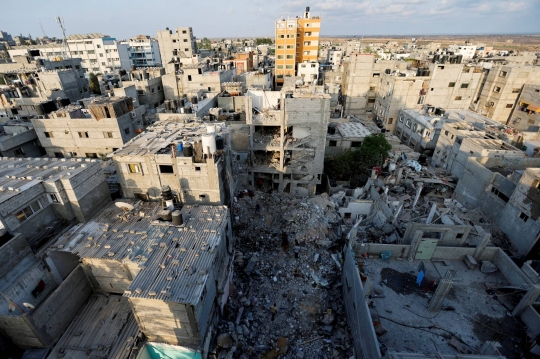 Duka Jalur Gaza Usai Dihantam Serangan Udara Israel
