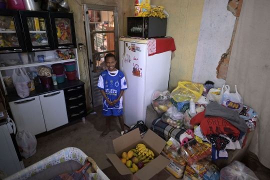 Kisah Bocah di Brasil Banjir Sumbangan Makanan usai Lapor Polisi karena Kelaparan