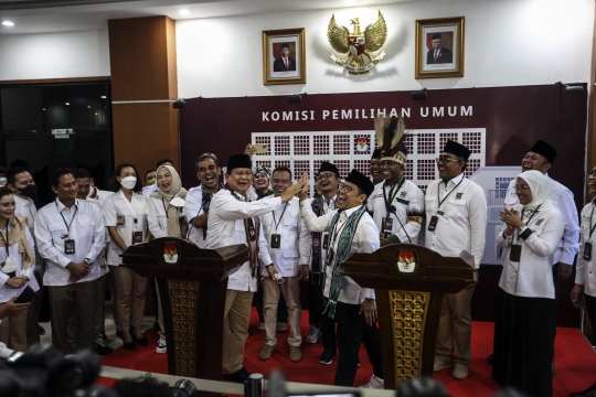 Potret Mesra Prabowo dan Cak Imin Menatap Pemilu 2024
