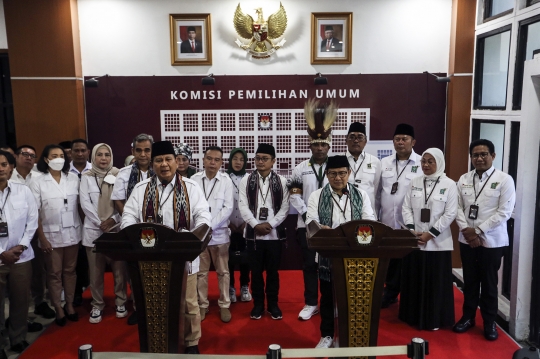 Potret Mesra Prabowo dan Cak Imin Menatap Pemilu 2024