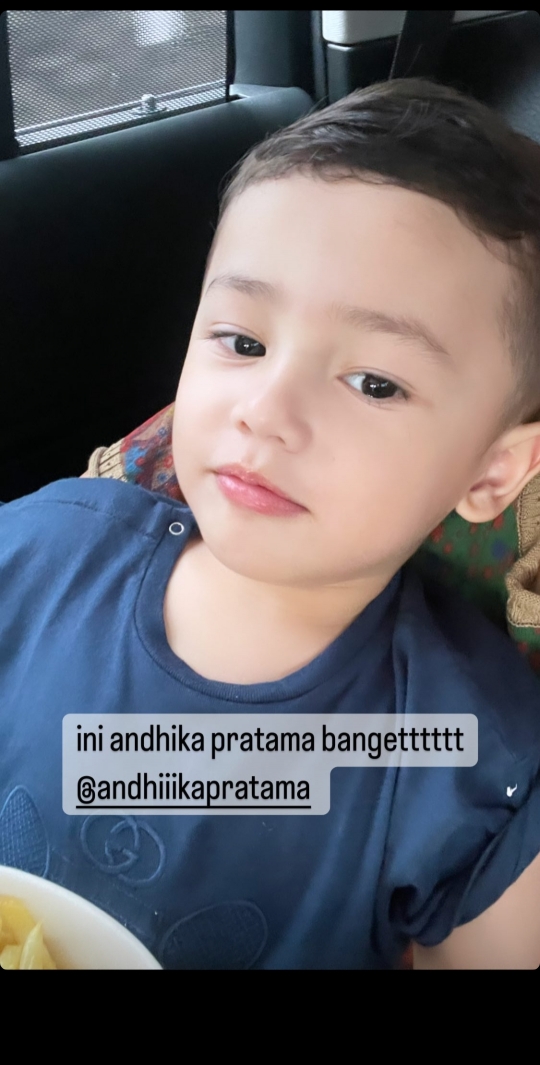 10 Potret Ganteng Saka Anak Ussy & Andhika dengan Rambut Baru, Netizen 'Handsome Boy'