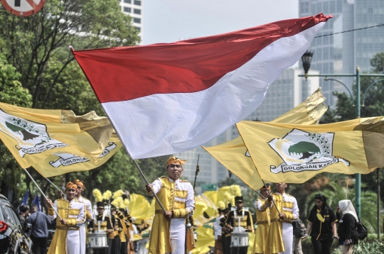 Kemesraan Tiga Petinggi Koalisi Indonesia Bersatu Jalan Bersama ke KPU