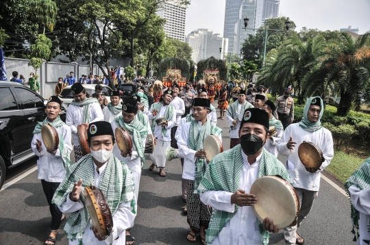 Kemesraan Tiga Petinggi Koalisi Indonesia Bersatu Jalan Bersama ke KPU