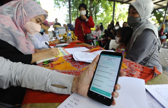 Antusiasme Masyarakat Ikuti Bulan Imunisasi Anak Nasional