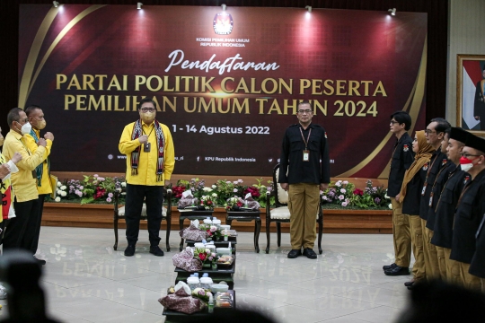 Golkar, PAN, dan PPP Kompak Daftar Pemilu 2024 Bersama