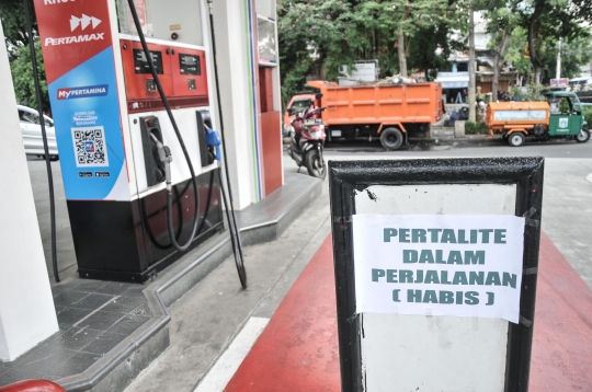 Penyebab Pertalite Kosong di Jakarta