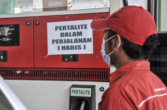 Penyebab Pertalite Kosong di Jakarta