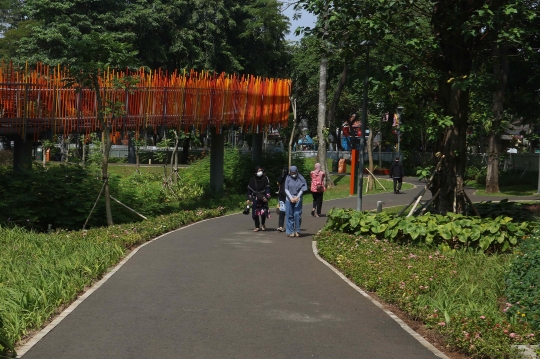 Tebet Eco Park Kembali Dibuka, Pengunjung Wajib Daftar Lewat JAKI