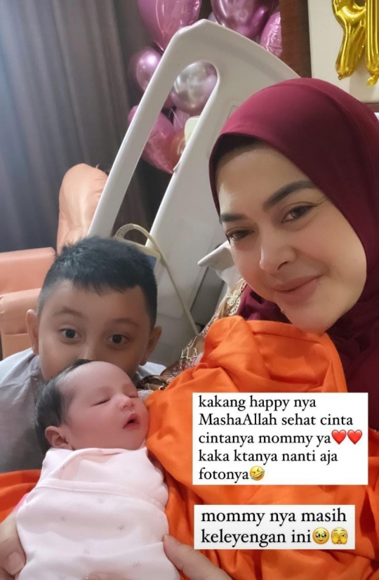 Aisyahrani Adik Syahrini Melahirkan Anak ke-3 di HUT RI, Bayinya Cantik Banget