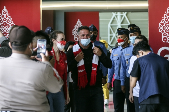 Legenda Sepak Bola Inggris Michael Owen Tiba di Jakarta