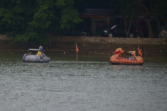 Wisata Air Bebek-Bebekan yang Masih Diminati Warga di Setu Babakan