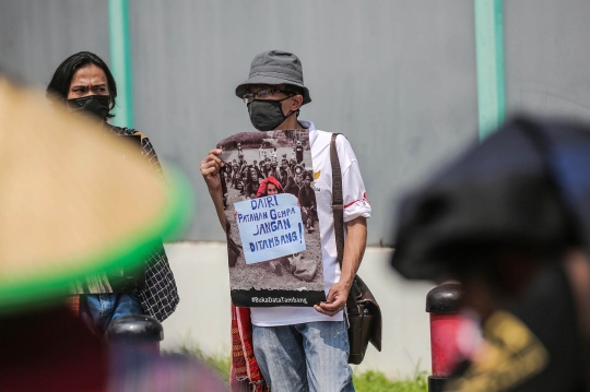 Masyarakat Dairi Gelar Aksi Tolak Tambang di Kedubes China