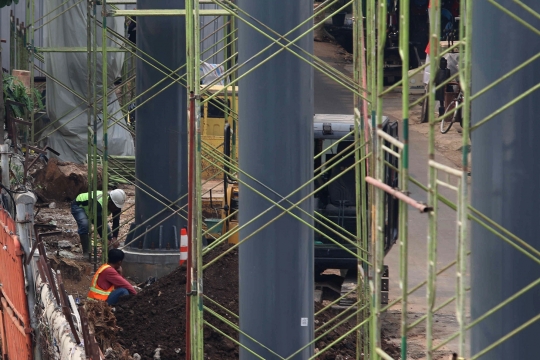 Pembangunan Skywalk Kebayoran Lama Ditargetkan Rampung Oktober 2022