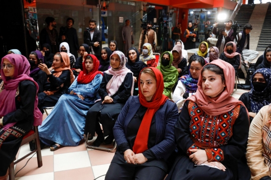 Antusiasme Kaum Hawa Afghanistan Sambut Pembukaan Perpustakaan Khusus Wanita