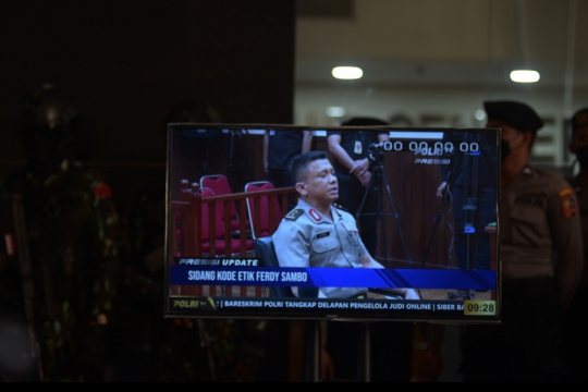 Penampilan Perdana Ferdy Sambo Usai Ditetapkan Tersangka Pembunuhan Brigadir J