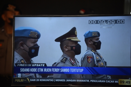 Penampilan Perdana Ferdy Sambo Usai Ditetapkan Tersangka Pembunuhan Brigadir J