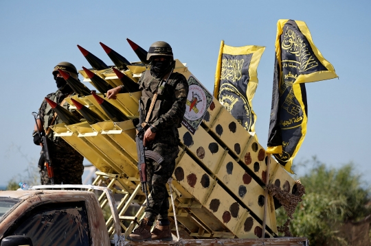 Pasukan Jihad Islam Palestina Pamerkan Rudal untuk Lawan Israel