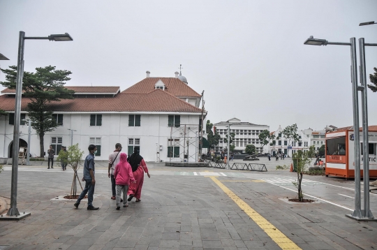 Penampakan Kota Tua Jakarta Setelah Dipoles Habiskan Puluhan Miliar