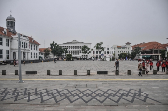 Penampakan Kota Tua Jakarta Setelah Dipoles Habiskan Puluhan Miliar