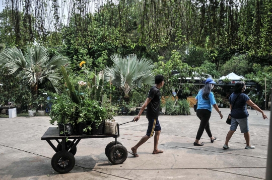 Mengunjungi Festival Flora dan Fauna di Lapangan Banteng