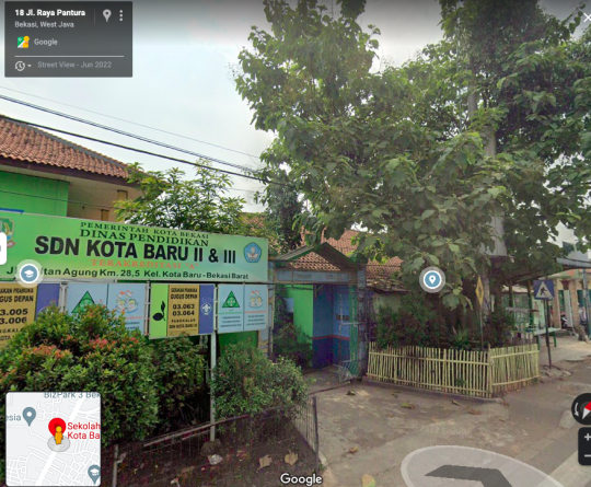 After Before Potret SD di Sultan Agung Bekasi Ditabrak Tronton, 10 Meninggal