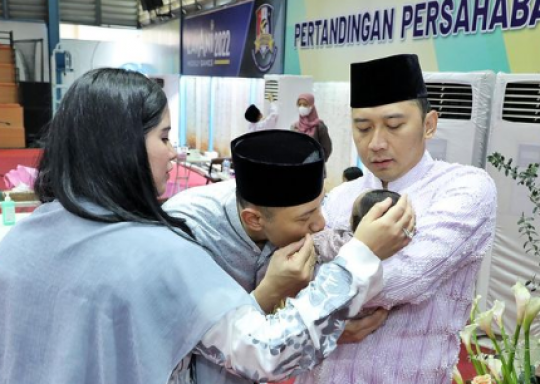 Momen Aqiqah Anak ke-4 Ibas Yudhoyono, Terungkap Panggilan AHY & Annisa Pohan