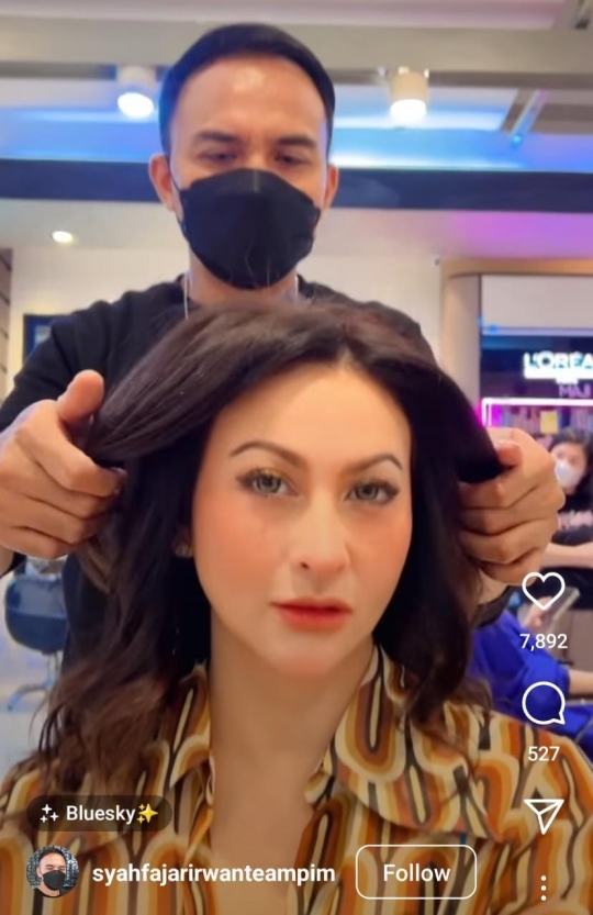 Penampilan Diana Pungky usai Potong Rambut Bikin Gemes, Dijuluki 'Barbie Hidup'