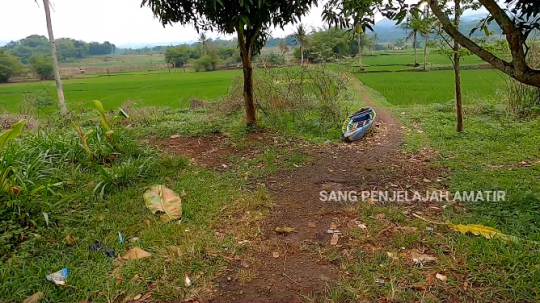 Potret Kampung Terbengkalai yang Tenggelam, Muncul Saat Air Surut