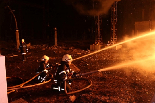 Pembangkit Listrik Digempur Rudal Rusia, Kharkiv Gelap Gulita