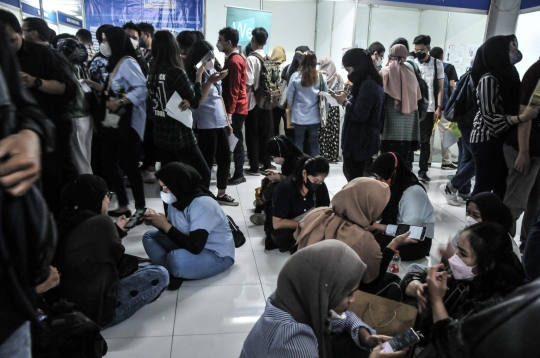 Ribuan Pelamar Kerja Serbu Jakarta Job Fair 2022