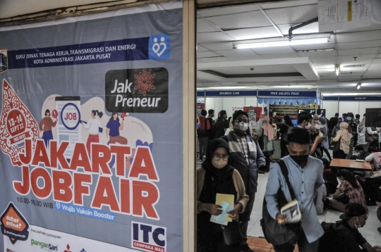 Ribuan Pelamar Kerja Serbu Jakarta Job Fair 2022