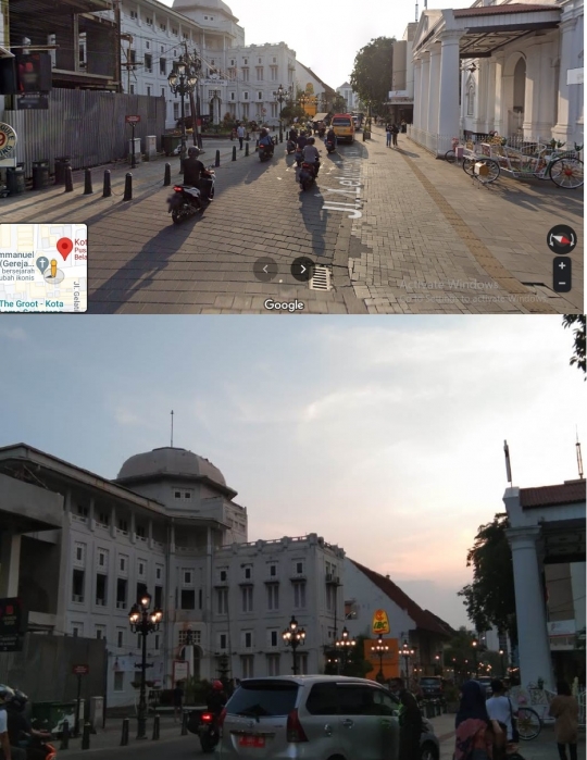 Wajah Kota Lama Semarang Tanpa Kabel Internet Semrawut, Ini Foto-Fotonya
