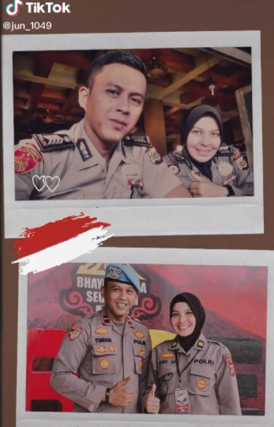 Potret Suami Istri Sama-Sama Polisi, Dulu Sama-Sama Bintara Kini Sukses Perwira