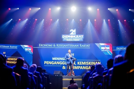 Diteriaki Presiden saat Rapimnas Demokrat, AHY Banggakan Prestasi SBY