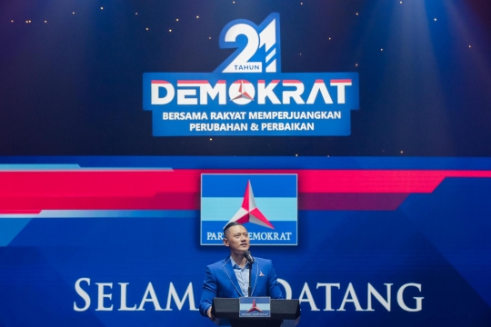 Diteriaki Presiden saat Rapimnas Demokrat, AHY Banggakan Prestasi SBY