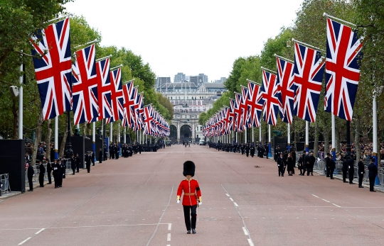 Memantau Persiapan Upacara Pemakaman Ratu Elizabeth II