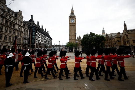 Memantau Persiapan Upacara Pemakaman Ratu Elizabeth II